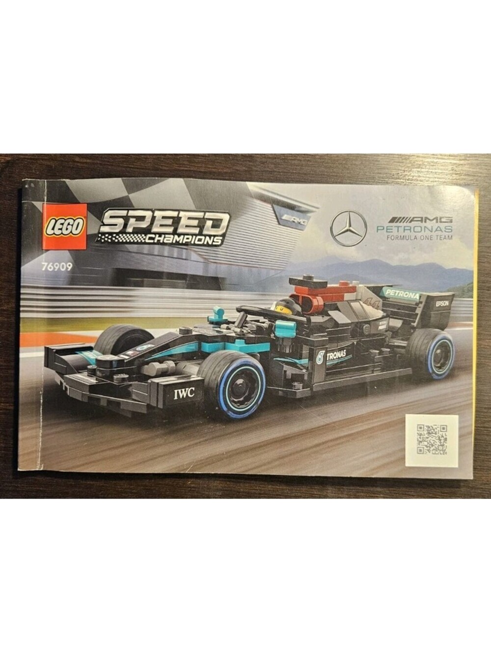 LEGO Speed Champions 76909 Mercedes-AMG F1 W12 E Performance Instruction Manual